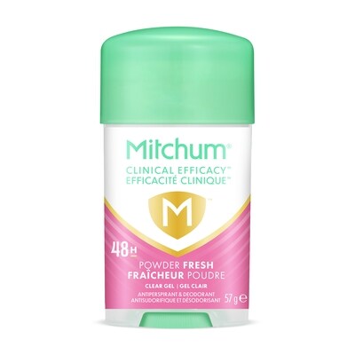 Mitchum Désodorisant en gel pour femmes Powder Fresh 57 g, 21,04 $/100g