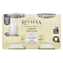 Riviera Crème Fraiche - 2x120.0 ml | Independent City Market
