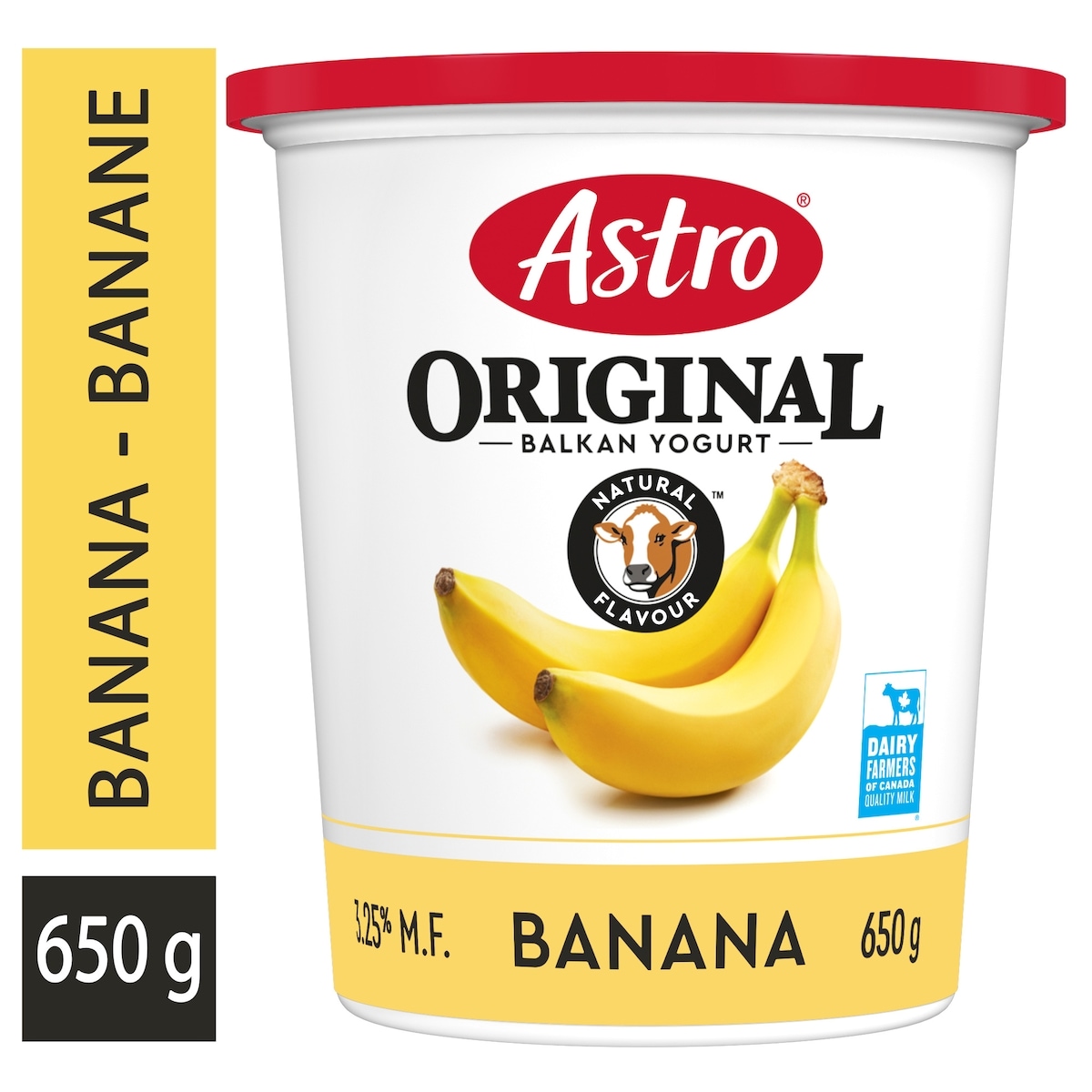 Original Balkan Style Banana Yogurt 3.25%