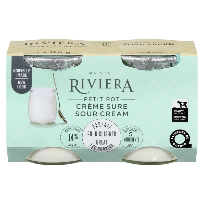 Riviera Sour Cream - 2x120.0 ml | Fortinos