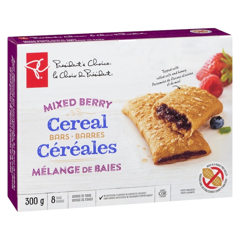 Mixed Berry Cereal Bars