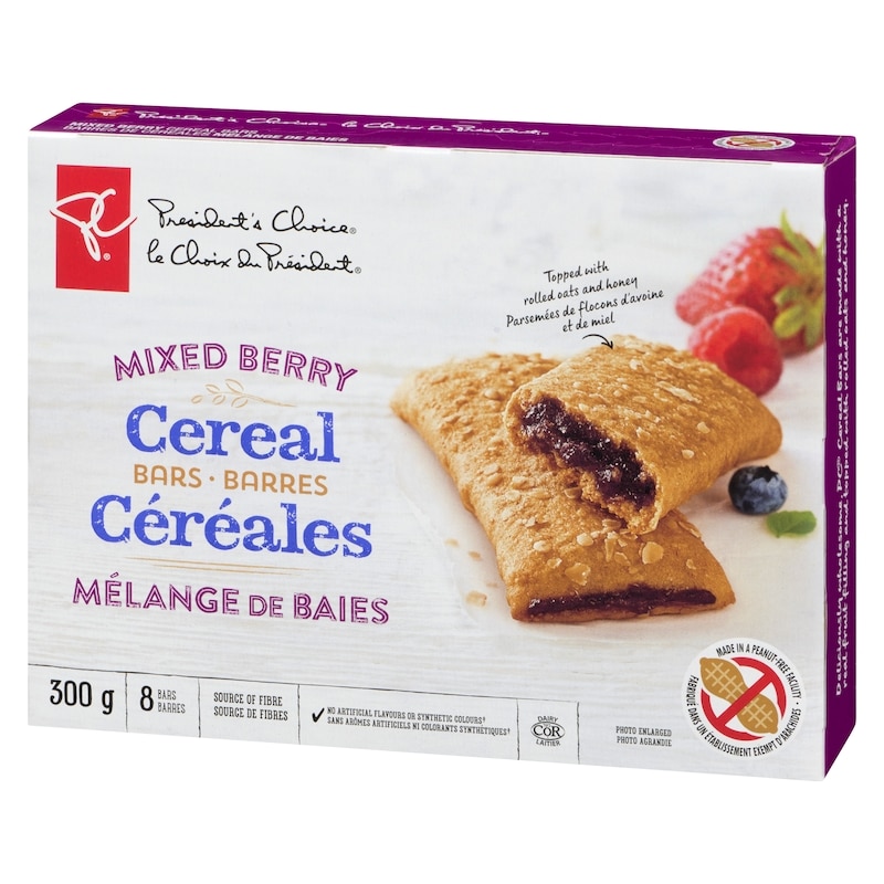 Mixed Berry Cereal Bars