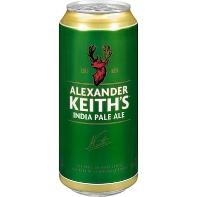 Alexander Keith's India Pale Ale (ID required at pick-up) 473 ml, $0.73/100ml