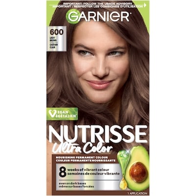 Garnier Nutrisse Ultra Color Coloration Permanente, Châtain Clair 1 ea, 13,99 $/1ch