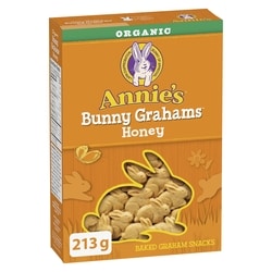 Annie's Organic Bunny Grahams baked Graham Snacks Honey 213 g, $2.53/100g