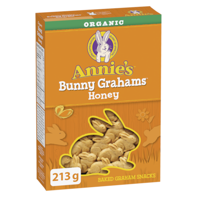 Annie's Organic Bunny Grahams baked Graham Snacks Honey 213 g, $2.58/100g