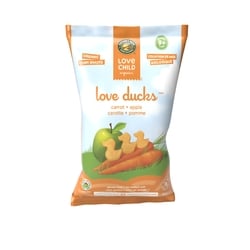 Love Child Organics Collation carotte + pomme Love Ducks 30 g, 5,97 $/100g