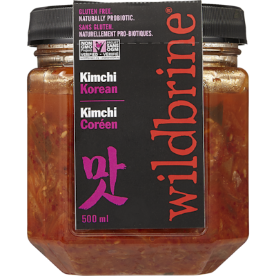 Wildbrine Kimchi coréen 500 ml, 2,60 $/100ml