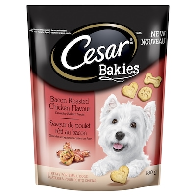 Bakies Dog Treats For Small Adult Dogs Bacon Roasted Chicken Flavour