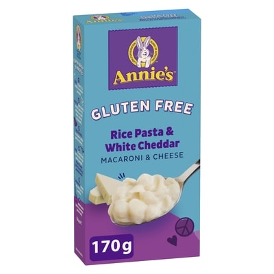 Annie's Gluten Free Rice Pasta White Cheddar Macaroni & Cheese 170 g, $1.64/100g