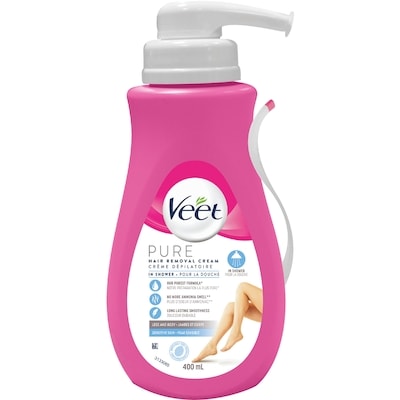 Veet Pure™ In-Shower Hair Removal Cream, Sensitive Skin 300 ml, $6.83/100ml