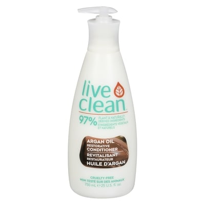 Live Clean Argan Oil Restorative Conditioner 750 ml, $1.33/100ml