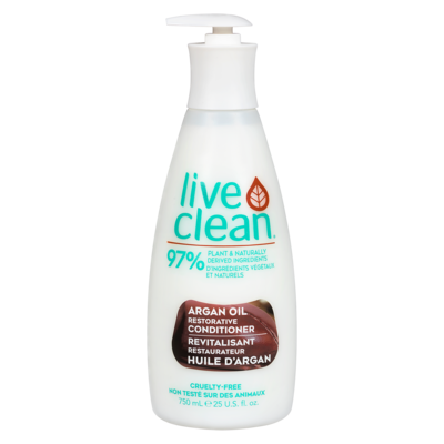 Live Clean Revitalisant restaurateur huild d'argan 750 ml, 2,27 $/100ml