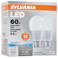 LED Light Bulb 8.5W A19