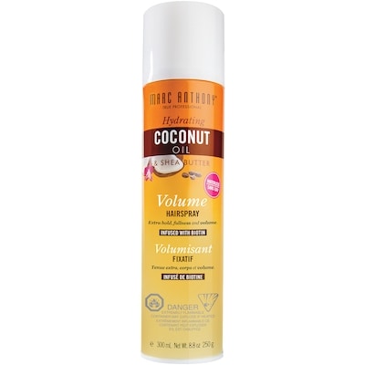 Marc Anthony Hydrating Coconut Oil & Shea Butter Hairspray 300 ml, $5.50/100ml