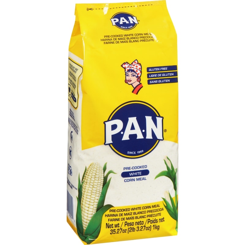 Pre-Cooked White Corn Meal