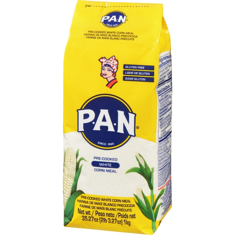 Pre-Cooked White Corn Meal