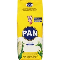 Panoramique Semoule de maïs blanche précuite 1 kg, 0,35 $/100g