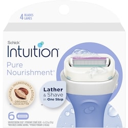 Women's Razor Refills with Coconut Milk and Almond Oil, 6 count