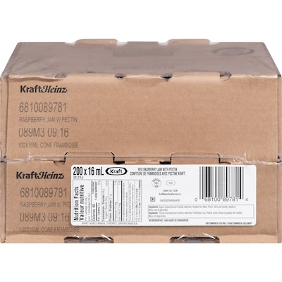 Kraft Pure Raspberry Jam With Pectin 3.2 kg, $2.12/100g