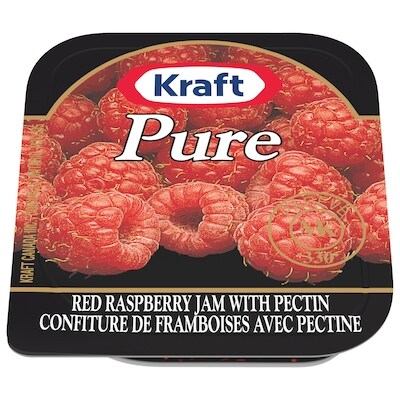 Kraft Confiture De Framboises Pure (200 X Godets) 3.2 kg, 2,03Â $/100g