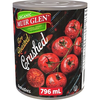 Muir Glen Fire Roasted Crushed Tomatoes 796 ml, $0.66/100ml
