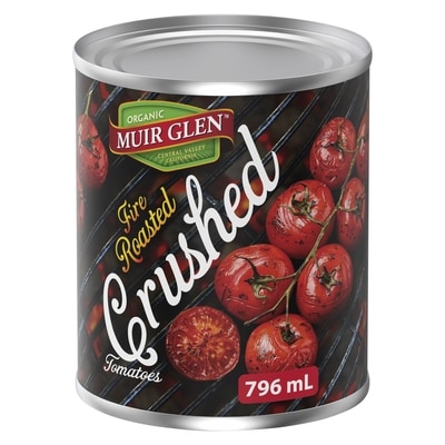 Muir Glen Fire Roasted Crushed Tomatoes 796 ml, $0.82/100ml