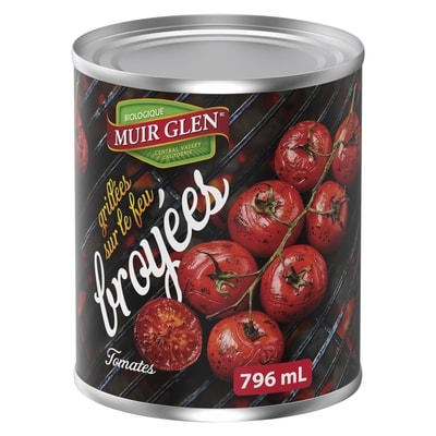 Muir Glen Organic Tomates broyées grillées sur le feu 796 ml, 0,75 $/100ml