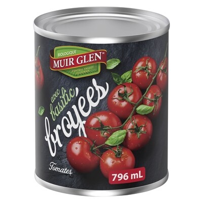 Muir Glen Organic Tomates biologiques broyées avec basilic 796 ml, 0,79 $/100ml