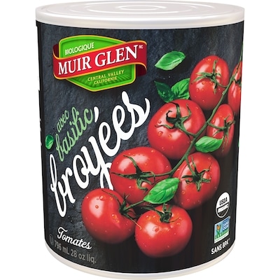 Muir Glen Organic Tomates biologiques broyées avec basilic  796 ml, 0,57 $/100ml