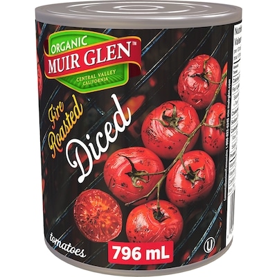 Muir Glen Organic Diced Tomatoes, Fire Roasted 796 ml, $0.66/100ml
