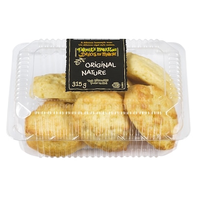 Délices du Marché Scones nature 315 g, 2,38 $/100g