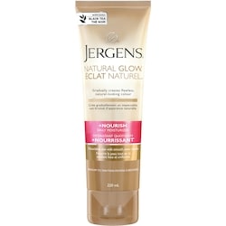 Jergens Hydratant quotidien Éclat Naturel + Nourrissant pour la peau sèche, tons moyens à foncés 220 ml, 6,81 $/100ml