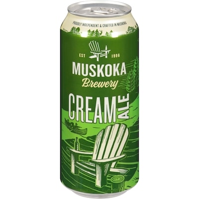 Muskoka Ale crème (Pièce d’identité requise au moment du ramassage) 473 ml, 0,83 $/100ml