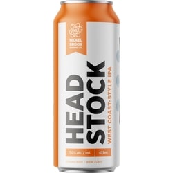 Nickel Brook Head Stock West Coast-Sytle IPA (ID required at pick-up) 473 ml, $0.81/100ml