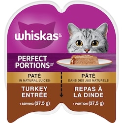 Whiskas Repas à la dinde Perfect Portions pâté 1 ea