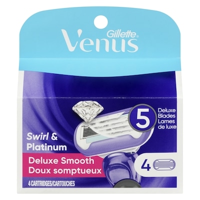 Gillette Venus Swirl Swirl Women's Razor Blade Refills 4 Count 4 ea, $6.87/1ea