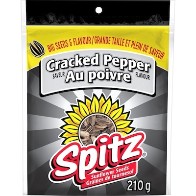 Spitz Graines de tournesol saveur Au poivre 227 g, 1,67 $/100g