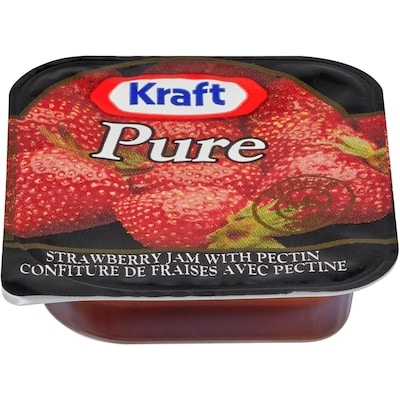 Kraft Confiture De Framboises Pure (140 X Godets) 1.4 kg, 2,21 $/100g