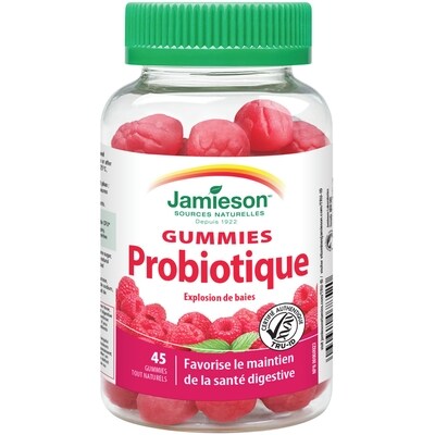 Jamieson Gummies Probiotiques 45 ea, 0,52 $/1ch