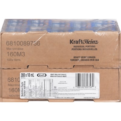 Kraft Mayonnaise 200 ea, $0.25/1ea