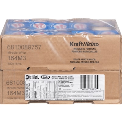 Kraft Original Spread 200 ea, $0.27/1ea