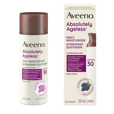 Aveeno Hydratant quotidien avec FPS 30 Absolutely Ageless 50 ml, 73,98 $/100ml