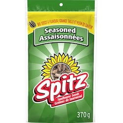 Spitz Graines de tournesol Assaisonnées 370 g, 1,08 $/100g