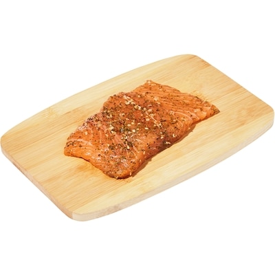 null Fresh Atlantic Salmon Portion, Herb Seasoning 119 g, $4.19/100g $1.90/1lb