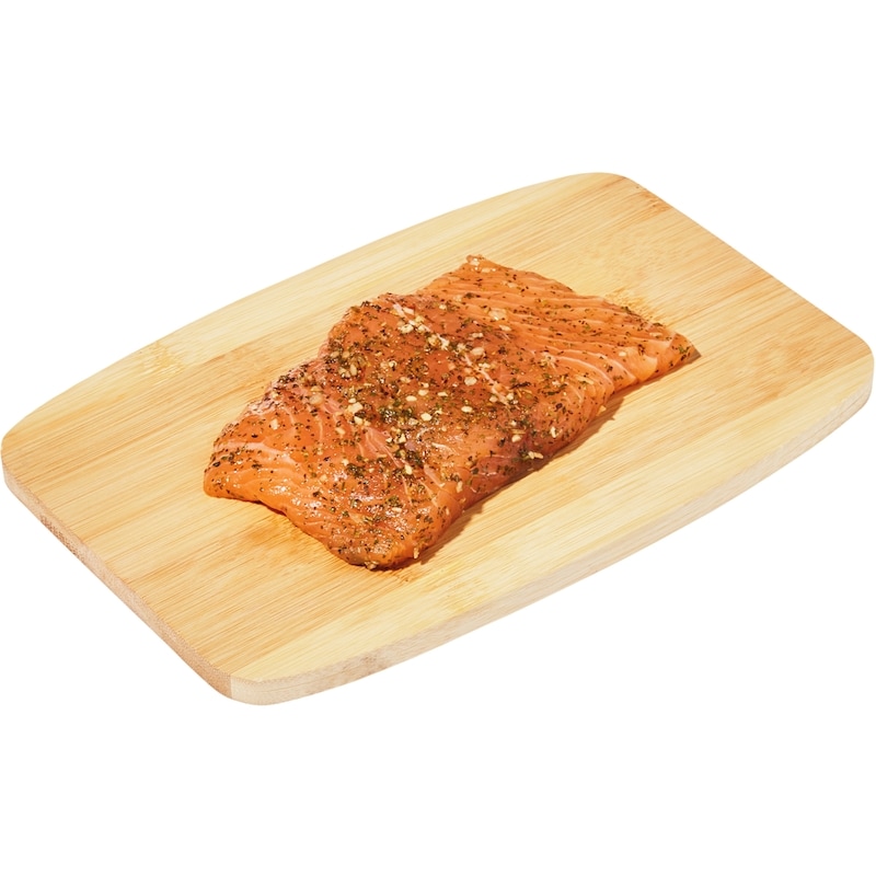 Fresh Atlantic Salmon Portion, Herb Seasoning