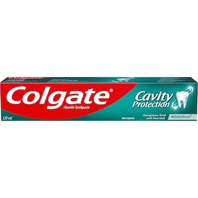 Colgate Cavity Protection Fluoride Toothpaste, Winterfresh 120 ml, $1.66/100ml