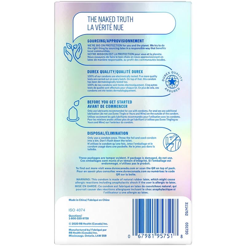 Invisible Ultimate Thin Extra Lubricated Condoms