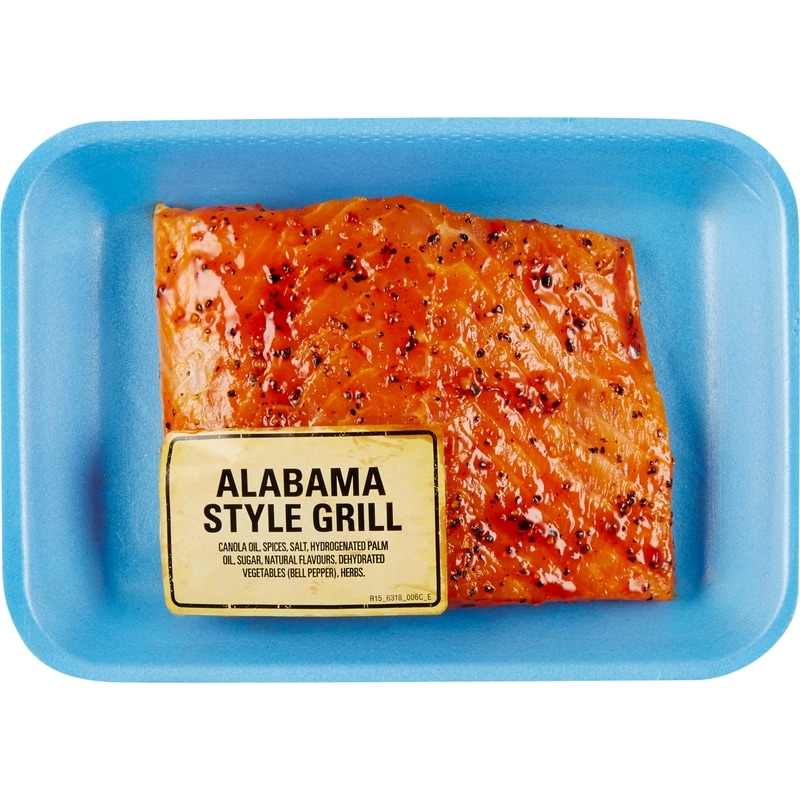 Fresh Atlantic Salmon Portion, Jerk Seasoning