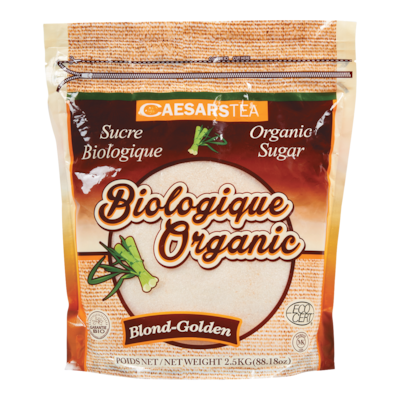 Caesarstea Organic Gold Sugar 2.5 kg, $0.68/100g